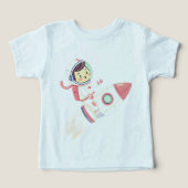 Little Astronaut – Dreamy Space Explorer Kid  (Design voorkant)