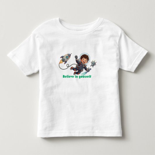 Little astronaut T-Shirt (Voorkant)