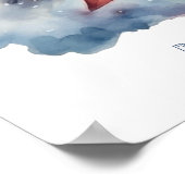 Little Astronaut's Rocket  Poster (Hoek)