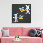 Little Athletes Canvas Afdruk (Insitu (Woonkamer))