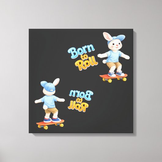 Little Athletes Canvas Afdruk (Voorkant)