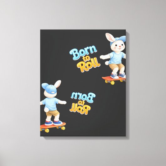 Little Athletes Canvas Afdruk (Voorkant)