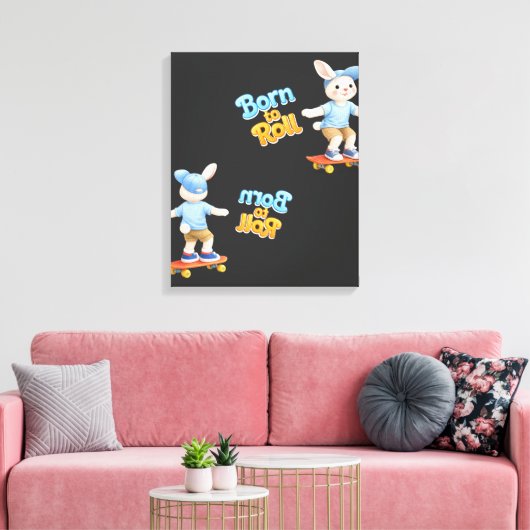 Little Athletes Canvas Afdruk (Insitu (Woonkamer))