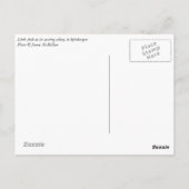 Little Auk Spitsbergen briefkaart (Achterkant)