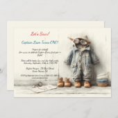 Little Aviator 1e verjaardagsfeestje Kaart