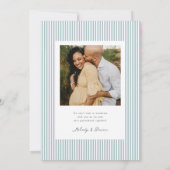 Little Aviator Baby shower Kaart (Achterkant)