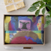 Little Baby Bison Quilt like Design Tissuepapier (Geschenk)