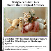 Little Baby Bunny Rabbit, Flowers CW6R Decoupage Tissuepapier