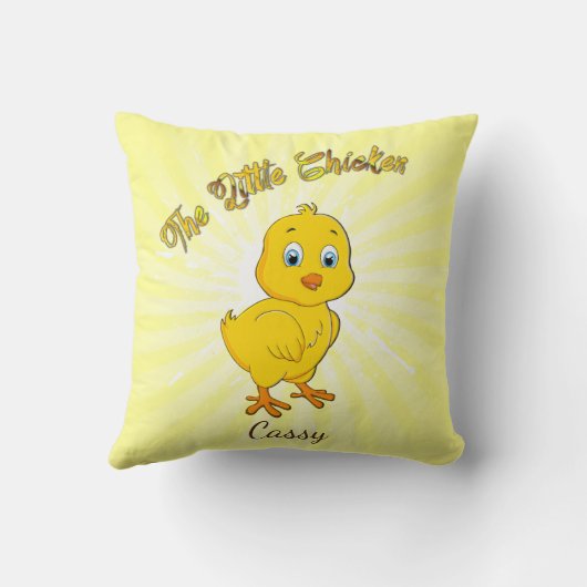 Little Baby Chicken Kussen (Achterkant)