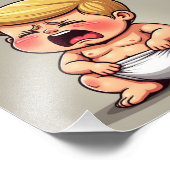 Little baby Donald Foto Afdruk (Hoek)
