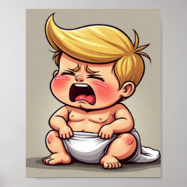 Little baby Donald Poster