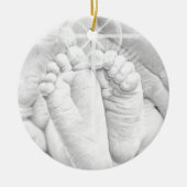 Little Baby Feet Keramisch Ornament (Voorkant)