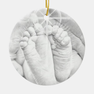 Little Baby Feet Keramisch Ornament