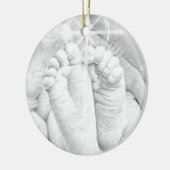 Little Baby Feet Keramisch Ornament (Links)