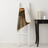 Little Baby Fox Cub Portret Sherpa Deken (In situ)