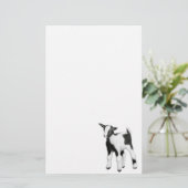 Little Baby Goat Stationery Briefpapier (Staand voorkant)