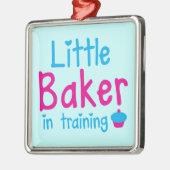 Little BAKER in training Metalen Ornament (Links)