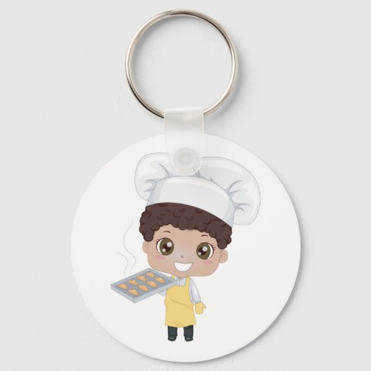 Little Baker Sleutelhanger (Achterkant)