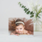 Little Ballerina Briefkaart (Staand voorkant)