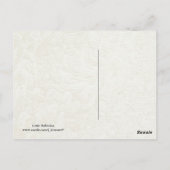 Little Ballerina Briefkaart (Achterkant)