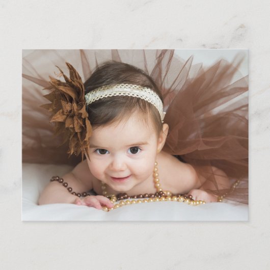 Little Ballerina Briefkaart (Voorkant)