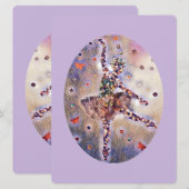 Little Ballerina Cute Dance Show Overweging Programmakaart (Voorkant / Achterkant)