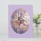 Little Ballerina Cute Dance Show Overweging Programmakaart (Staand voorkant)