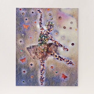 Little Ballerina Cute Original Dance Art Legpuzzel