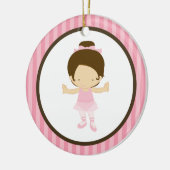 Little Ballerina Keramisch Ornament (Links)
