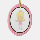 Little Ballerina Keramisch Ornament (Rechts)