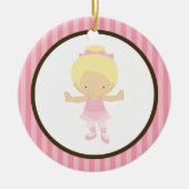 Little Ballerina Keramisch Ornament (Voorkant)