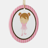Little Ballerina Keramisch Ornament (Rechts)