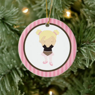 Little Ballerina Keramisch Ornament