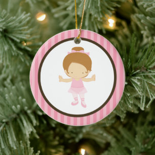 Little Ballerina Keramisch Ornament