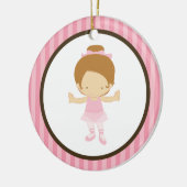 Little Ballerina Keramisch Ornament (Links)