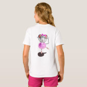Little Ballerina Mouse T-shirt (Achterkant volledig)