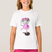 Little Ballerina Mouse T-shirt (Voorkant)