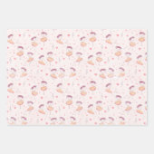 Little Ballerina on white Inpakpapier Vel (Voorkant 3)