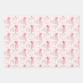 Little Ballerina on white Inpakpapier Vel (Voorkant 2)