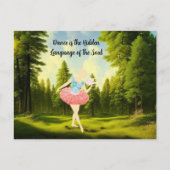 Little Ballerina Quote Briefkaart (Voorkant)