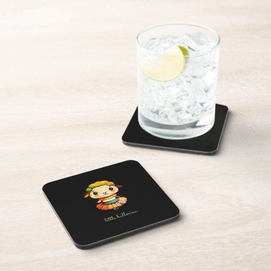 Little Ballerina Sheep Bier Onderzetter (Rechterzijde)