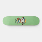Little Ballerina Sheep Persoonlijk Skateboard (Horizontaal)