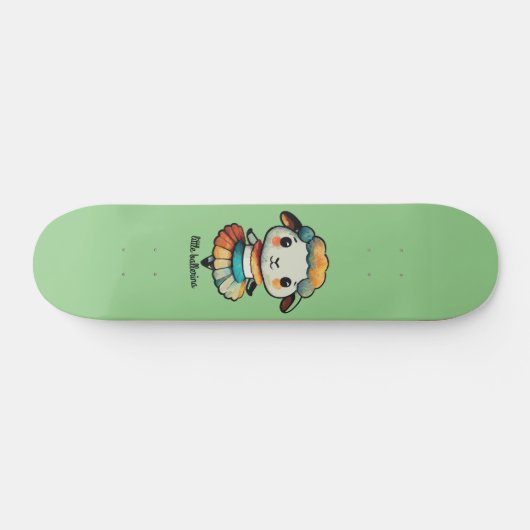 Little Ballerina Sheep Persoonlijk Skateboard (Horizontaal)