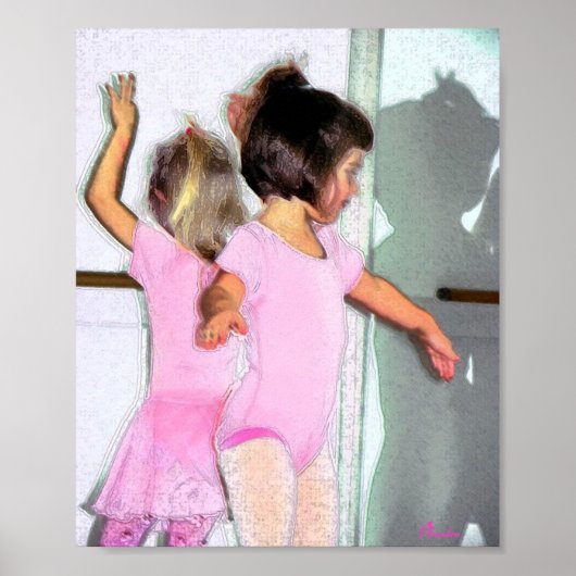 Little Ballerinas Poster (Voorkant)