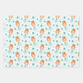 Little Ballerinas Wrapping Paper Set van 3 (Voorkant 2)