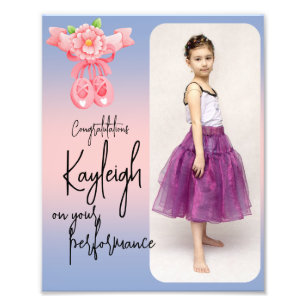 Little Ballet Overweging Foto & Art Afdruk