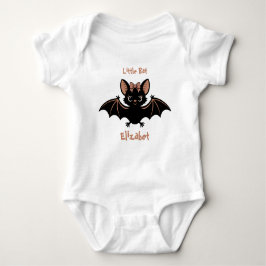 Little Bat Baby Girl Spooky Schattige Halloween Romper