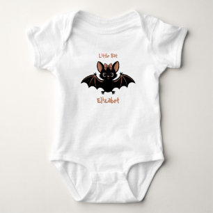 Little Bat Baby Girl Spooky Schattige Halloween Romper