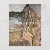  Little Beach Shack Rockport, MA Briefkaart (Voorkant)