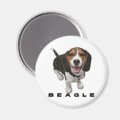 Little Beagle Magneet (Voorkant / Achterkant)